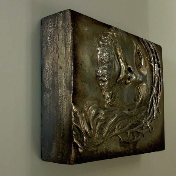 Sid Dickens, S-196 "The Gift" silver Jesus Memory-Block tile *Rare & Retired* - Picture 5 of 8